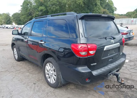 2010 Toyota Sequoia Platinum 5.7L V8 from USA, damaged, VIN 5TDYY5G10AS030492